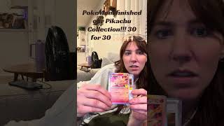 PokeMom finished our Pikachu Collection!!! #PokeFam859 #pokemon #pokemoncards #pokemonchannel #fyp
