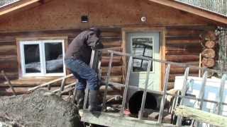 Circle, Alaska, After Being Flooded By The Yukon River Circle, Alaska, After Being Flooded By The Yukon River
