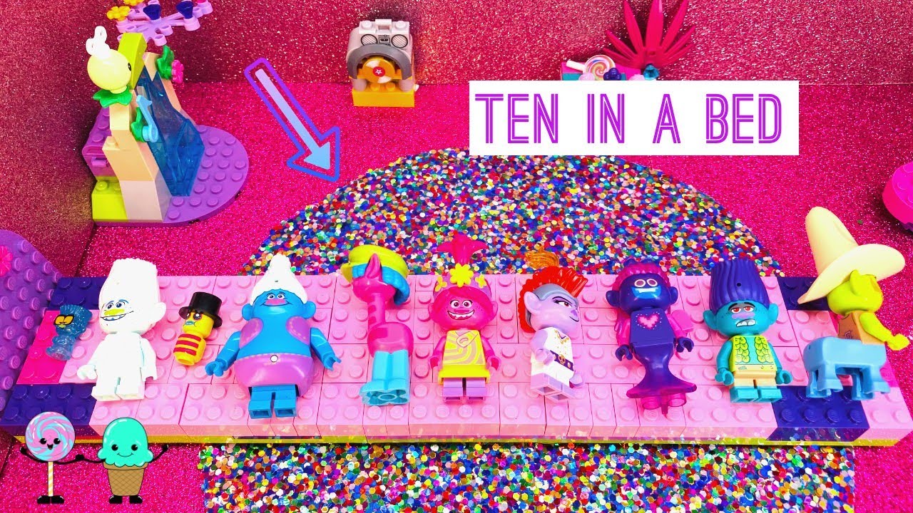 Sing Along With Lolli And Sweets Ten In The  Bed Trolls World Tour Song