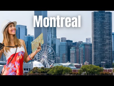 Video: Quartier des Spectacles (distrito de entretenimiento de Montreal)