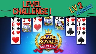 LEVEL 2! Solitaire on a sandyshore! Solitaire Grand Royale : Klondike Gameplay (Android, ios) screenshot 4