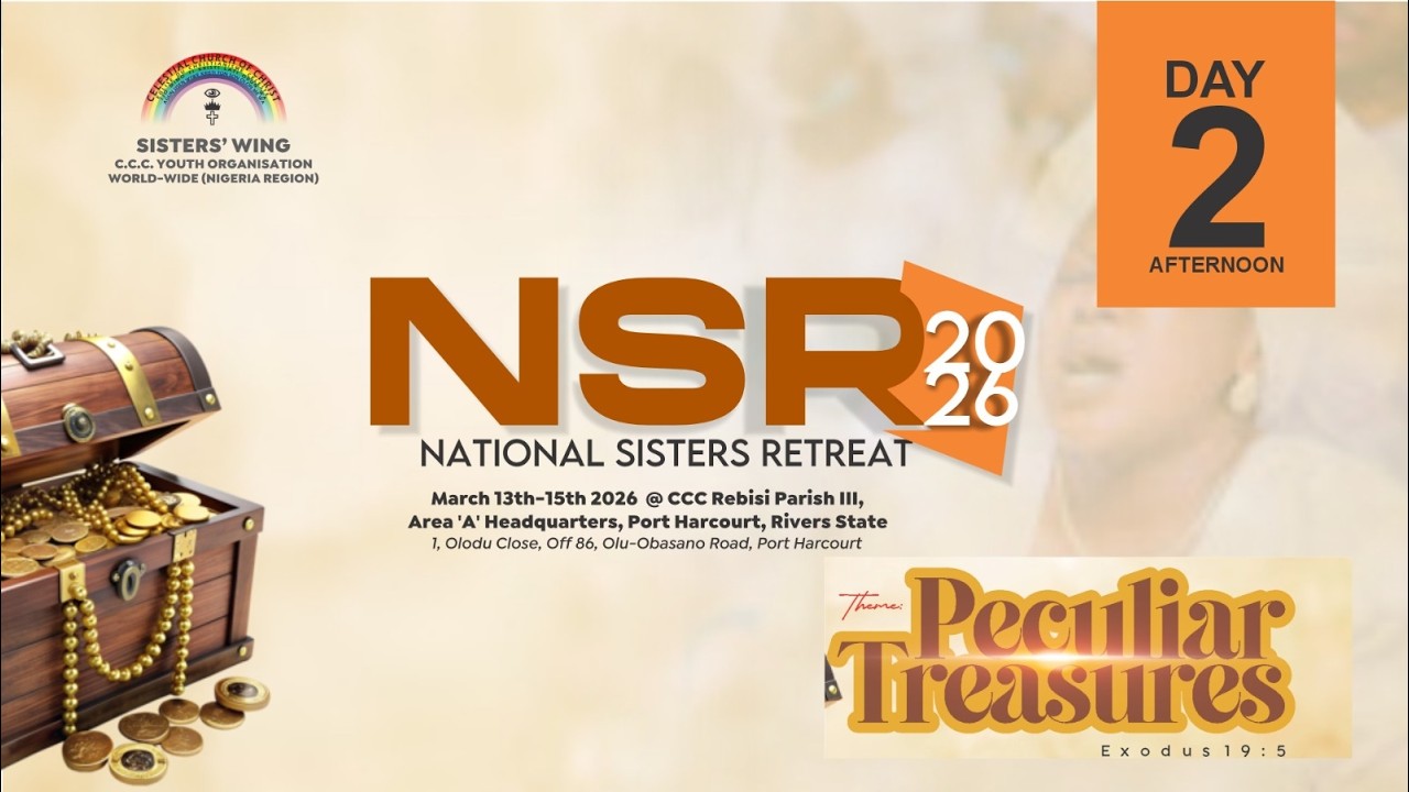 NATIONAL SISTER RETREAT 2026 SATURDAY, AFTERNOON SESSION