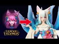 Making Spirit Blossom Ahri Skin Figurine │ League of Legends │ DIY