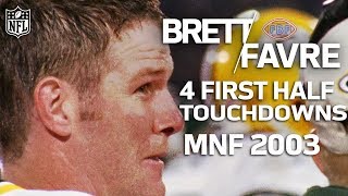 On december 22, 2003 green bay packers quarterback, brett favre,
played vs. the oakland raiders monday night football, less than 24
hours after losing his...