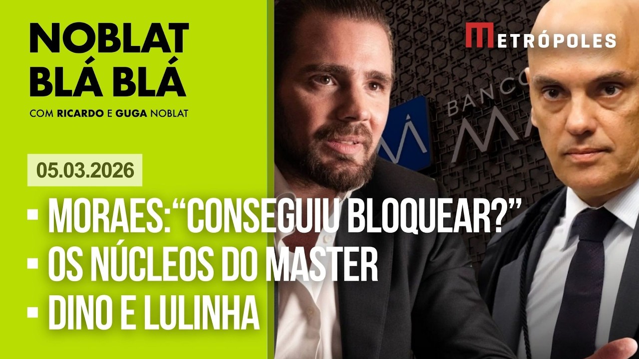 AO VIVO: Moraes e Vorcaro trocaram mensagem no dia da prisão? Dino e a polêmica do sigilo de Lulinha