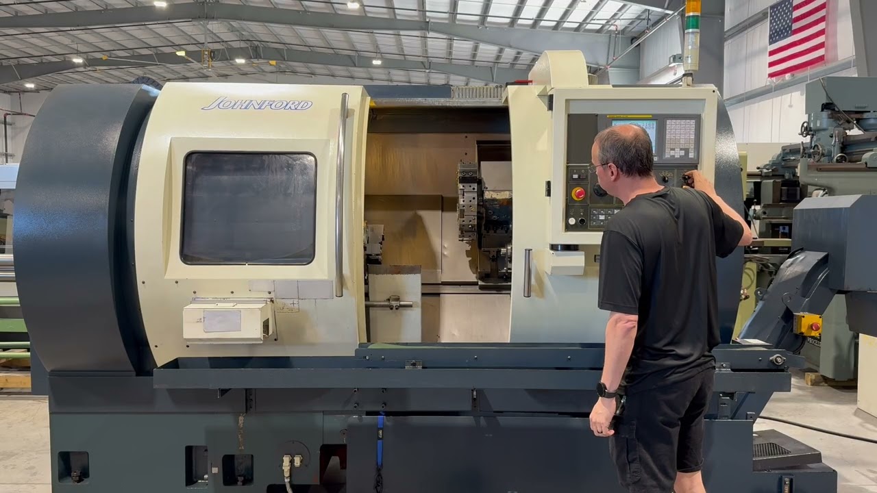 JOHNFORD SL-500A CNC Lathes #643287 - MachineTools.com