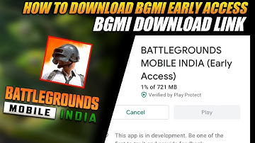 how to download bgmi (early access) easily #BGMI