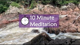 10 Minute Meditation - The Mighty Chippewa Falls In Northern Canada
