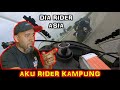 Rider Kampung VS Rider ASIA | Berlumba Dijalan Basah | 2020 BMW S1000RR VS 2011 ZX10R | WET RACE