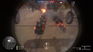 Battlefield™ 1 - Airstrike MultiKill on Armored Train Behemoth