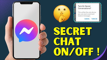 How To Enable and Disable Secret Conversation in Messenger 2025 – Step-by-Step Tutorial
