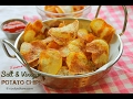 Homemade Salt and Vinegar Potato Chips