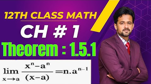 2nd year math chapter 1 || 2nd year math chapter 1 theorem 1.5.1 || Theorem 1.5.1