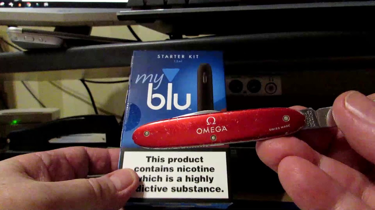 Unboxing A My Blu Myblu Cig Starter Kit And Tobacco Flavour