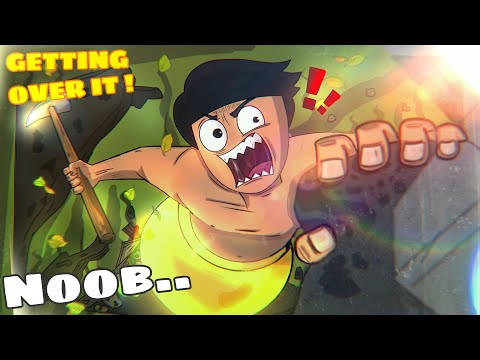 Noob playing Getting Over It - HardToonz