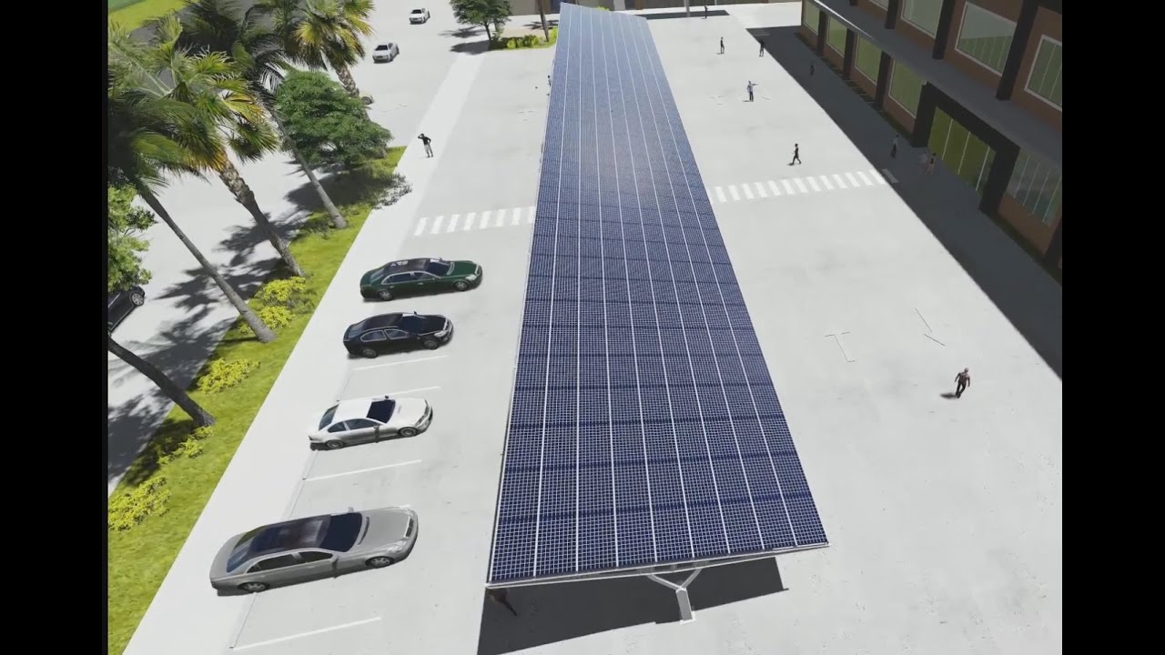 Solar shed 3d Walk-through animation - YouTube
