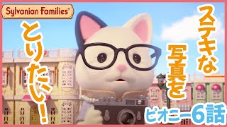 第6話　フォトジェニック・タウン【公式】シルバニアファミリー ミニストーリー ピオニー（シーズン４）