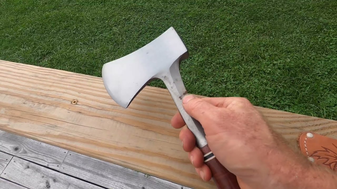 Estwing Sportsman's Axe 14' Camping Hatchet Review YouTube