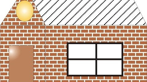 Corel Draw making house