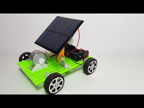 【四幸丸-科學教具】自行組裝太陽能車Solar car，可調整太陽能板的角度 pic