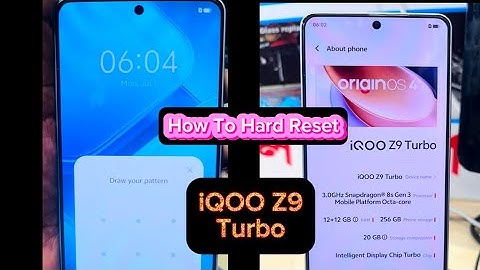 How to hard reset All IQOO Phones | IQOO Z9 Forgotten Password /Factory Reset Remove Password