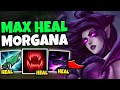 ONE MORGANA W HEALS YOU TO FULL! SPELL-VAMP MORGANA MID HAS INFINITE SUSTAIN - League of Legends