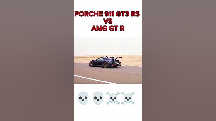 Porsche GT3 RS vs AMG GT R – Track King Showdown! 👑🔥