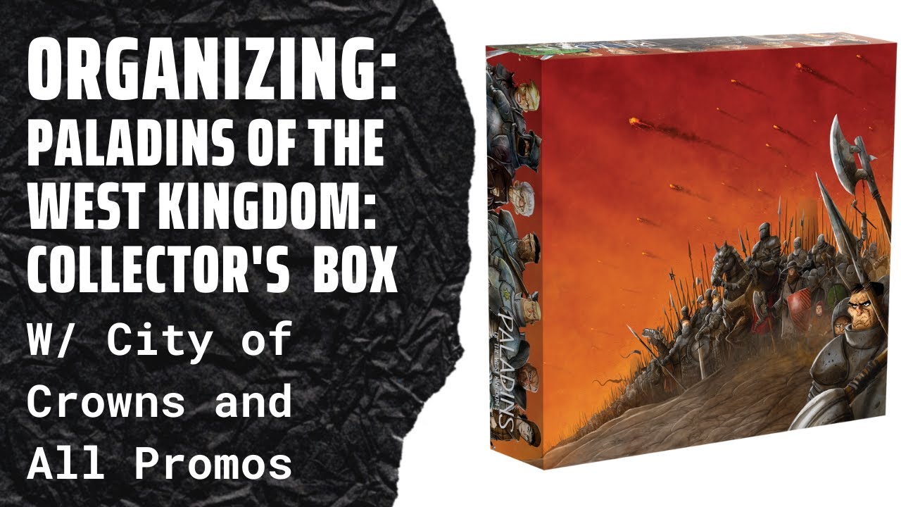 paladins of the west kingdom card sleeves Insert compatible with Paladins of the West Kingdom main image 0