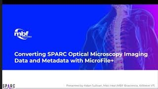 Webinar: Using MicroFile+ to Convert Large Image Data