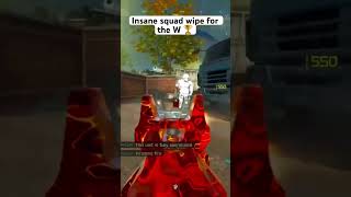 Insane squad wipe for the 🏆 ( Warzone resurgence) #callofduty #warzone #ps5