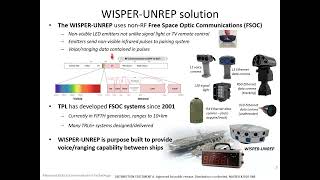 Torrey Pines Logic's Navy STP Tech Talk on WISPER-UNREP