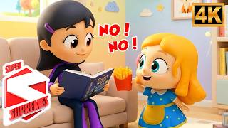no no no healthy habits kids fun nursery rhymes super supremes