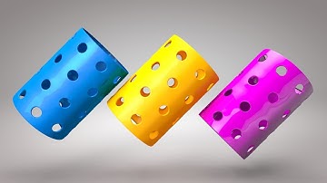 C4D Tutorial - How To Make Pipe Hole Modeling