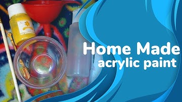 Mixing Your Own Acrylic Paint with Mica Powder