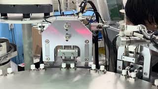Anodized aluminum, head cap assembly machine