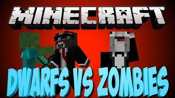 Minecraft DWARFS VS ZOMBIES Minigame Server