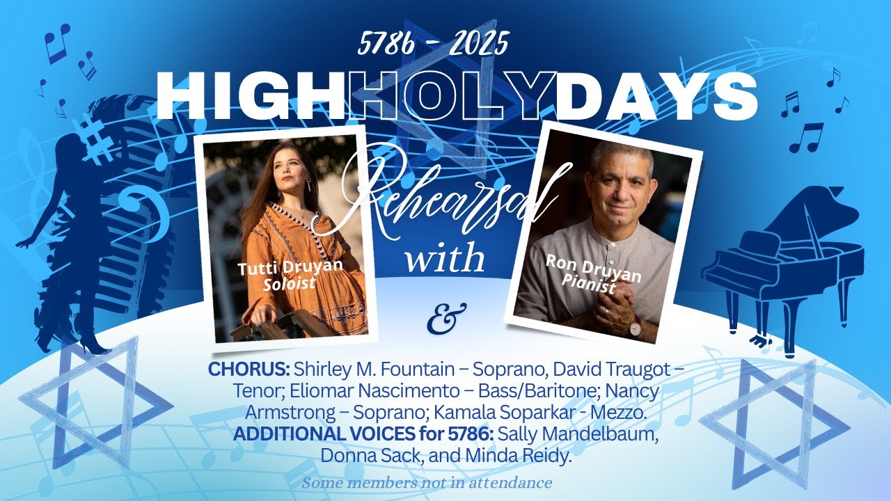 ✨ Join Congregation Ahavat Olam for the High Holy Days 5786–2025 ✨