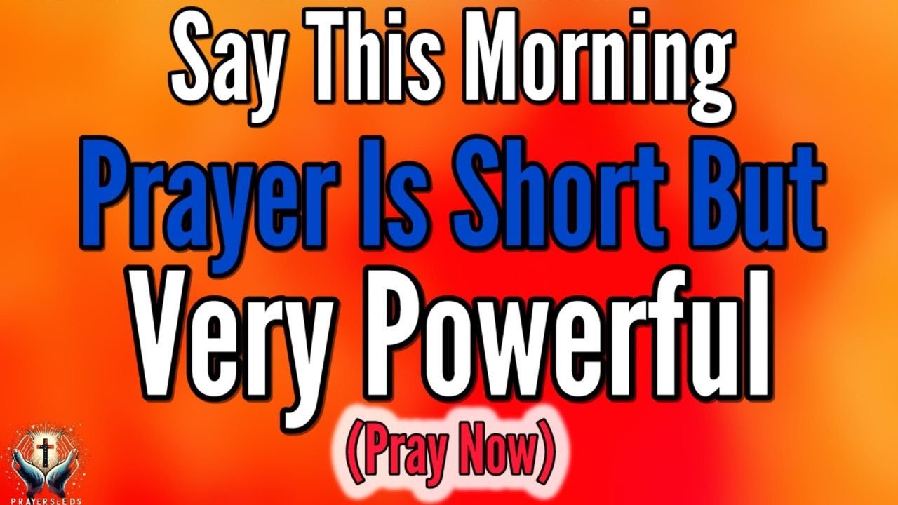 A Blessed MORNING Prayer To START Your DAY With God’s Peace, Guidance ...