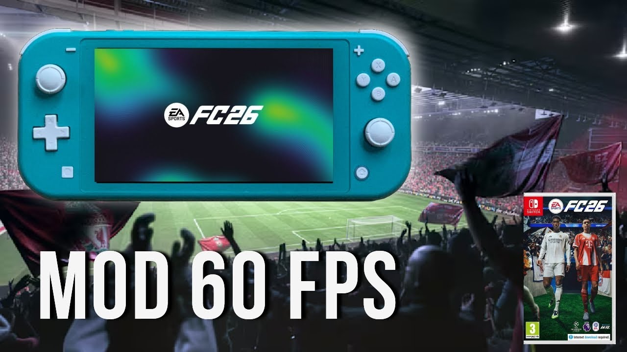 FC26内蔵Nintendo Switch Lite FC26できます！！ Nintendo Switch Lite - FC 26 a 60 FPS - YouTube