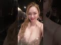 夜はゴールド✨✨ ゴールドのドレス着てるからやってみた笑