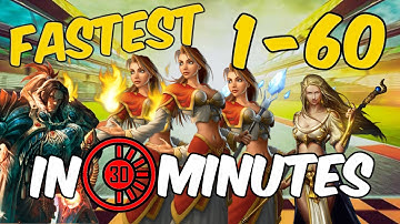 How to get from lvl 1 to 60 in UNDER THIRTY MINUTES | Ascension Noob Guide | Ratchet Run