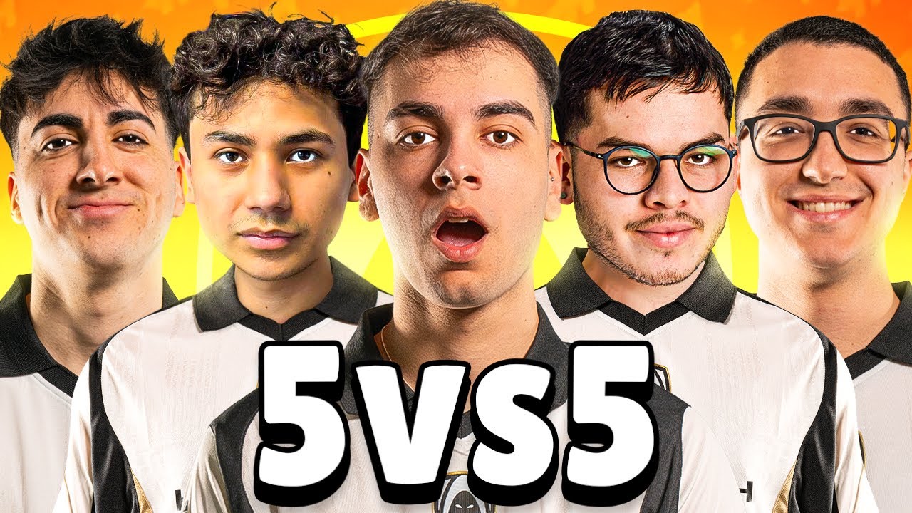 EL NUEVO HERETICS JUEGA 5vs5 EN BRAWL STARS | GUILLE, TREBOR, ZHAR, IKAOSS Y SEBAS