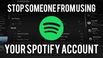 How To Stop Someone Using Your Spotify Account
