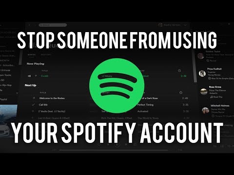 How To Stop Someone Using Your Spotify Account
