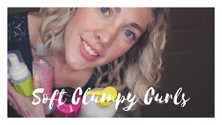 Creating Soft Clumpy Curls | 2b/3a Curls
