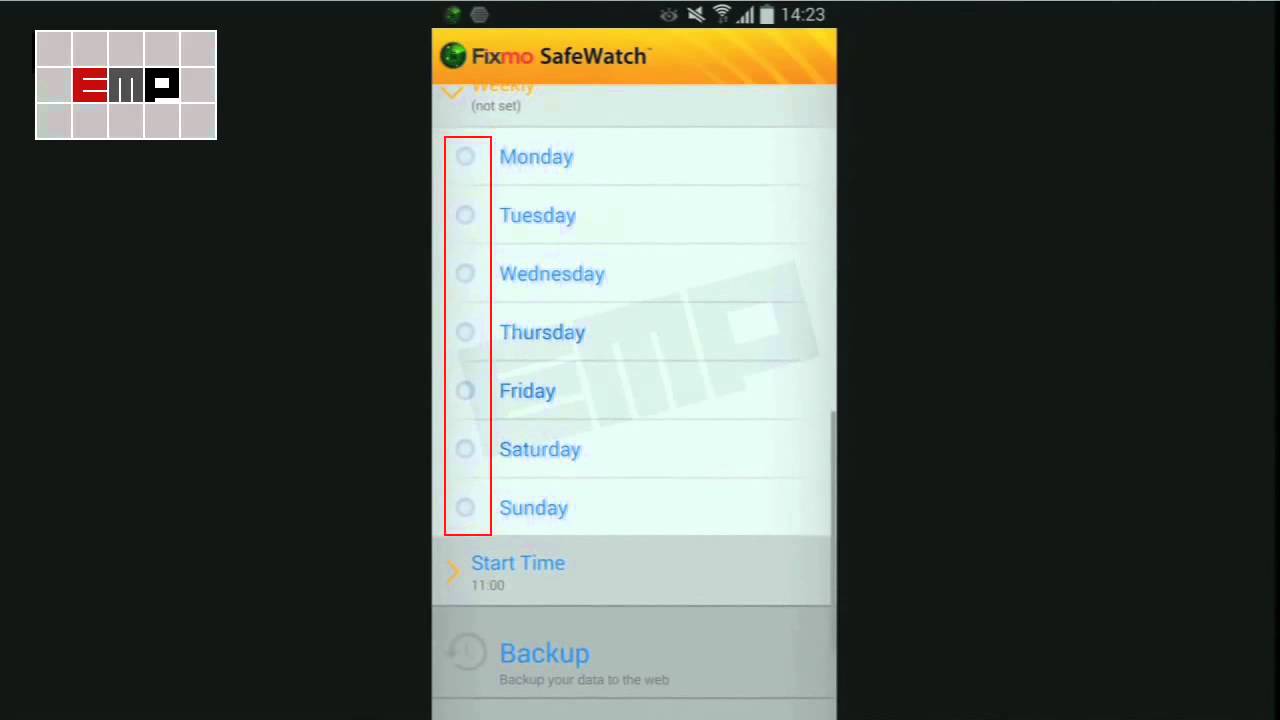 Fixumo Fixmo SafeWatch - Android - Anti-Virus Scheduled Scan Demo - YouTube