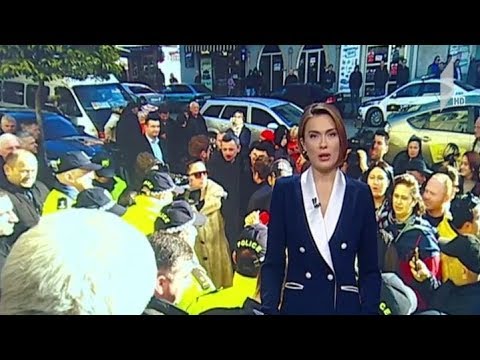 აქცია ზუგდიდში, მაჟორიტარი დეპუტატის, მერაბ ქვარაიას ბიუროსთან