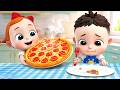 ピザをはんぶんこ！なかよく食べよう♪ | 子どもの歌メドレー | 子供の歌 | 童謡 | リアとチャチャ | LiaChaCha