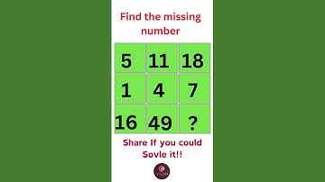 Can you solve these brain teasers?  Brain test | Math Puzzle | Math logic puzzle | Missing number|