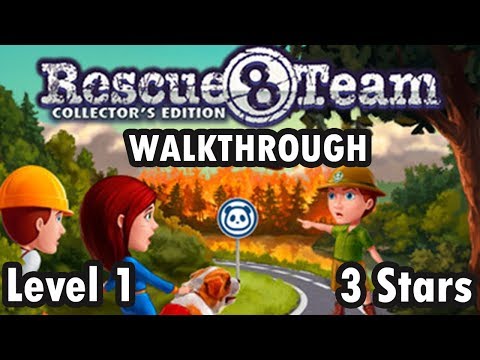 Rescue Team 8 - Collectoru0027s Edition - Level 1 - 3 Stars (Walkthrough)